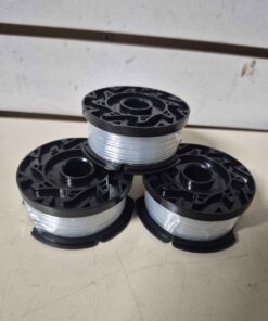 Qty 3 black and decker replacement trimmer head spools