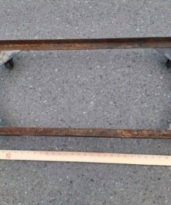 Heavy duty dolly with four casters