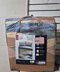 7 piece double bed in a bag with tears