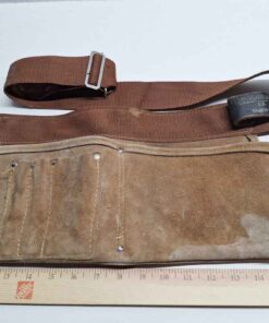 Leather tool and nail pouch
