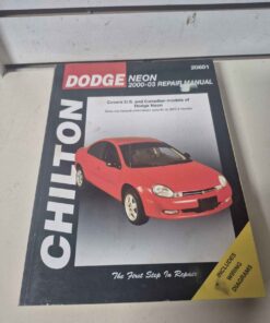 Chilton dodge neon service manual