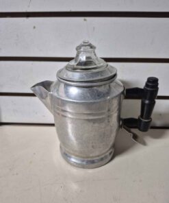 Vintage aluminum teapot