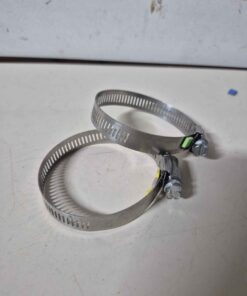 Qty 2 hose clamps