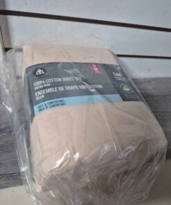 100 % cotton sheet set Double