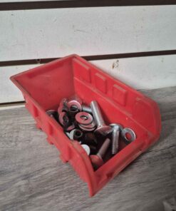 Parts bin with new hardware