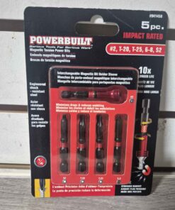 5 piece impact bit set