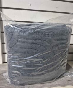 Dark gray 4 seat couch cover 90cm x 210cm