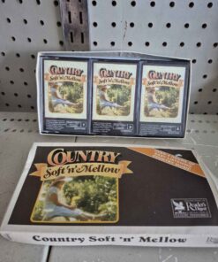 Country soft and mellow three cassette set with box