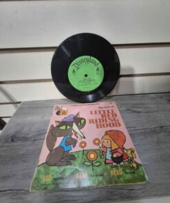 Little red riding hood record and read along book