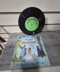 Walt disney jungle book record and read along book