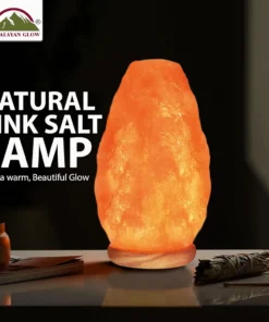 Himalayan glow natural salt lamp