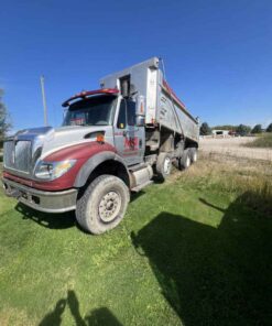 International Tri-axle Dump Truck w/CAT pre emissions engine