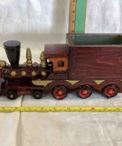 Wooden Train Planter