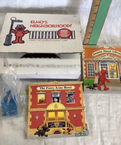 Elmo’s Neighborhood Books and Toy