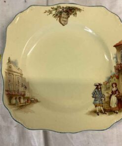 J & G Meakin 9” Square Cake Plate