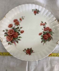 Royal Albert Centennial Rose Cake Plate