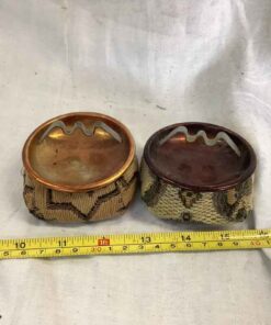 “Beanbag” Ashtrays