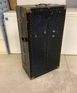 Overland Wardrobe Trunk with Brass Detail