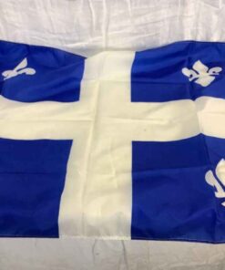 Quebec Flag approx 3’ x 4’6”