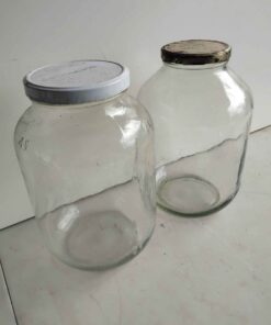 Qty 2. 1 gallon jars
