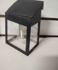 Post or wall mounted solar light