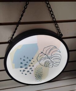 Lighted wall art