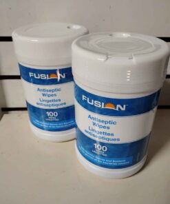 Fusion pack of 100 antiseptic wipes x2