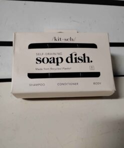 Kit,sch self draining soap dish