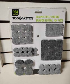 104 piece felt pad assortment