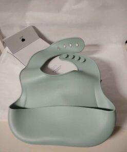 Silicone bib turquoise