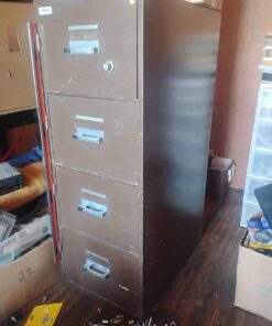 Super heavy duty filing cabinet no key