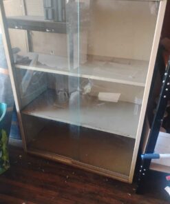 Glass display case