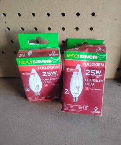 Qty 2 chandalier light bulbs