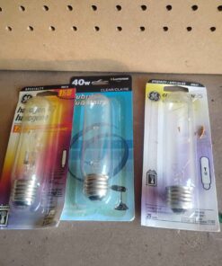Qty 3 tube style light bulb....assorted