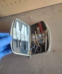 Surgical kit cream colour storage