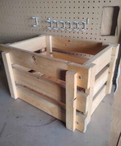Wood crate