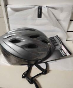 Bell reflex gray bicycle helmet