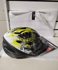 Bell richter multicolour bicycle helmet with rear reflecter