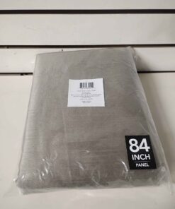 Colette window panel 84x52 taupe