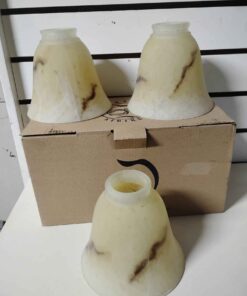 Qty 3 light shades