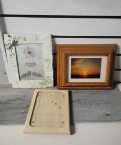 Qty 3 picture frames