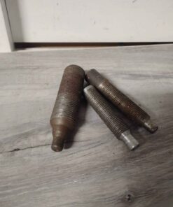 Qty 3 threaded ends