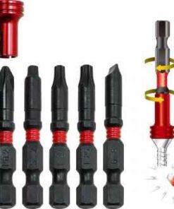 Impact torsion bit set