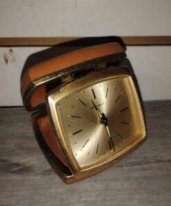 Vintage caravelle wind up alarm clock