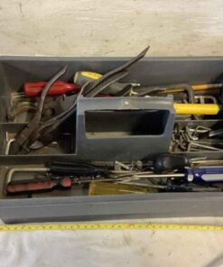 Tool caddy with a number of different tools