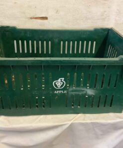 4 apple baskets 24" 16" x 10" (stackable)