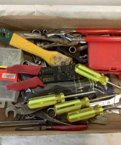 Box of miscellaneous hardware