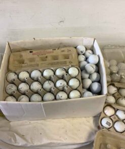Lot of used Golf Balls