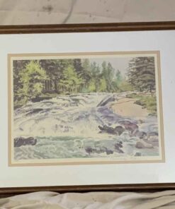 Huntley Brown (signed) - landscape - 21/500