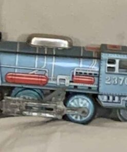 HAWKSTRAIN 2370 Wind it up and wheels move the train. Excellent condition.